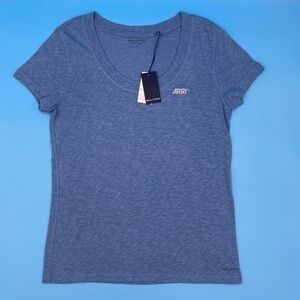NWT - Marc O’Polo ARRI Embroidered Deep Crew Neck T-Shirt